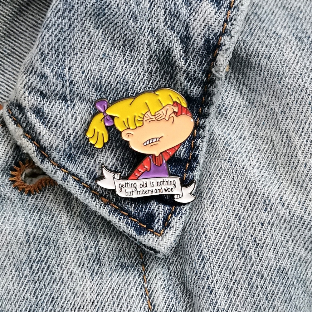 2/$20 New Rugrats Angelica Enamel Pin